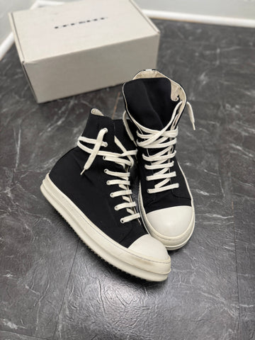 Rick Owens Canvas Ramones SZ: 43 - Pre-Owned