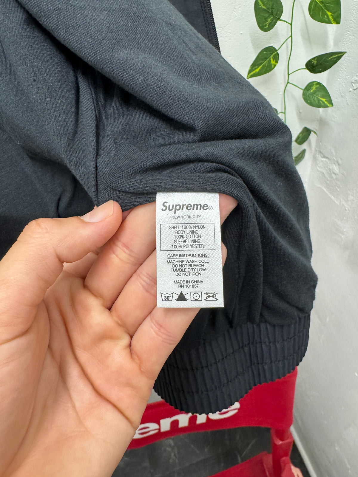 Supreme SS20 Paneled Track Jacket – Black / Green / Red – SZ: M – New