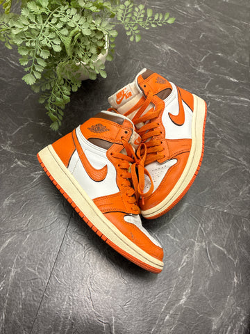 Jordan 1 High Starfish W SZ: 6W/4.5Y - Pre-Owned