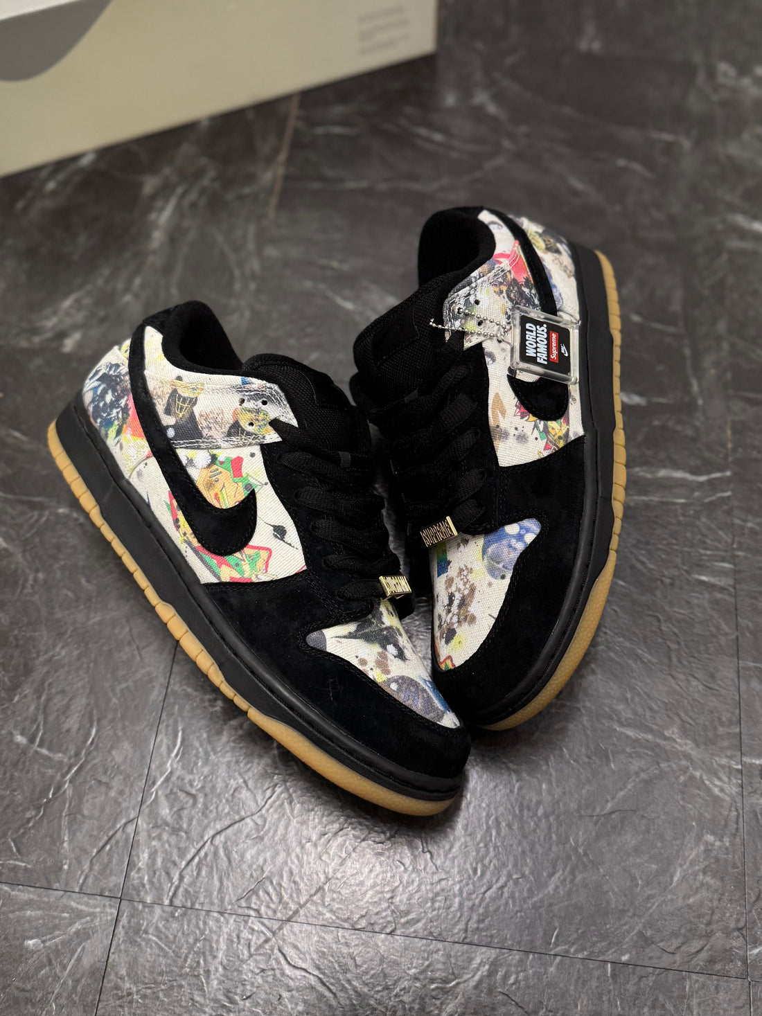 Nike SB Dunk Low Supreme Rammellzee SZ: 10M - New