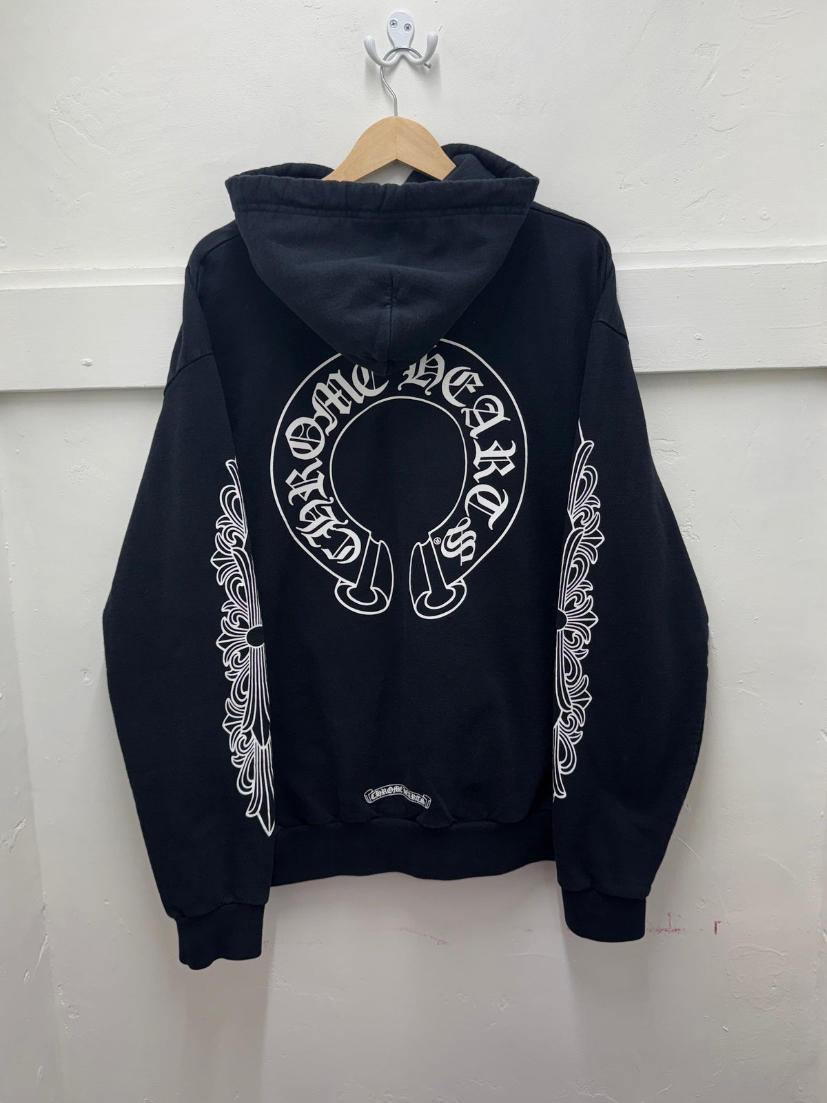 Chrome Hearts Floral Horseshoe Hoodie Sz: Large - Pre-Owned