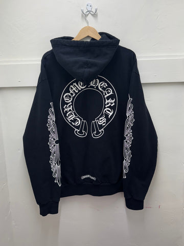 Chrome Hearts Floral Horseshoe Hoodie Sz: Large - Pre-Owned