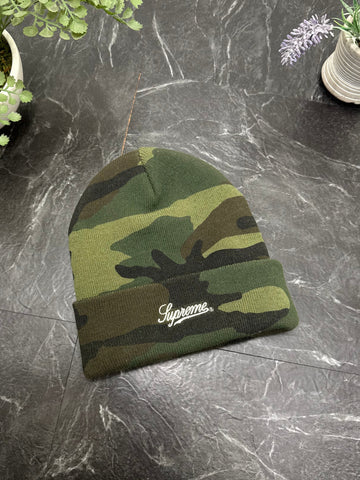 Supreme Camo Beanie - New