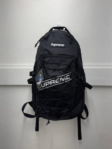 Supreme 3D Logo Black Backpack – New