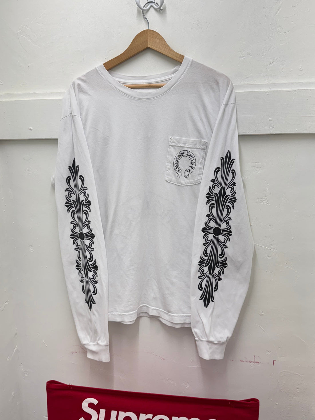 Chrome Hearts White Floral L/S - Pre-Owned