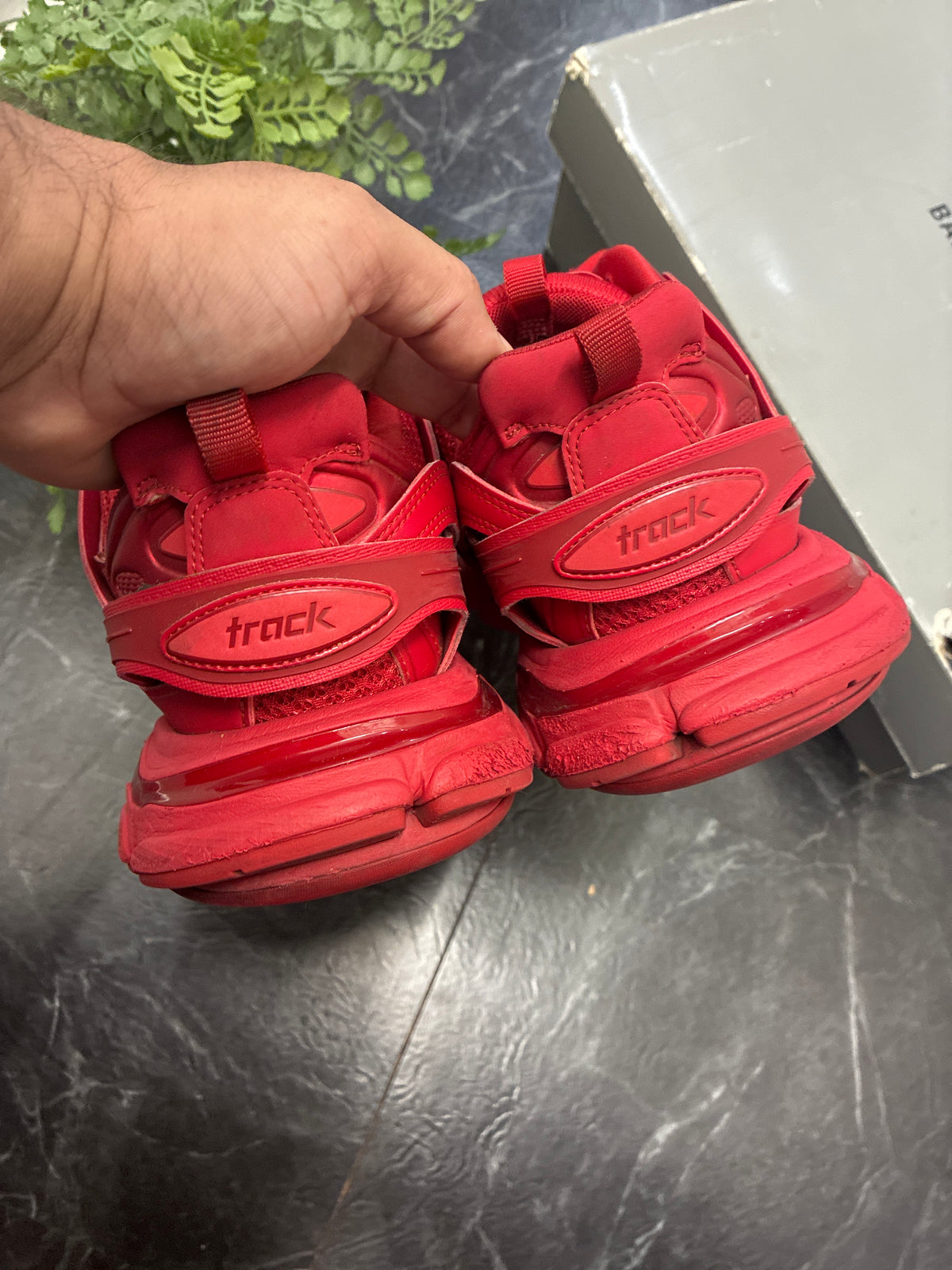 Balenciaga Track Trainer Red SZ: 43 (10M) - Pre-Owned
