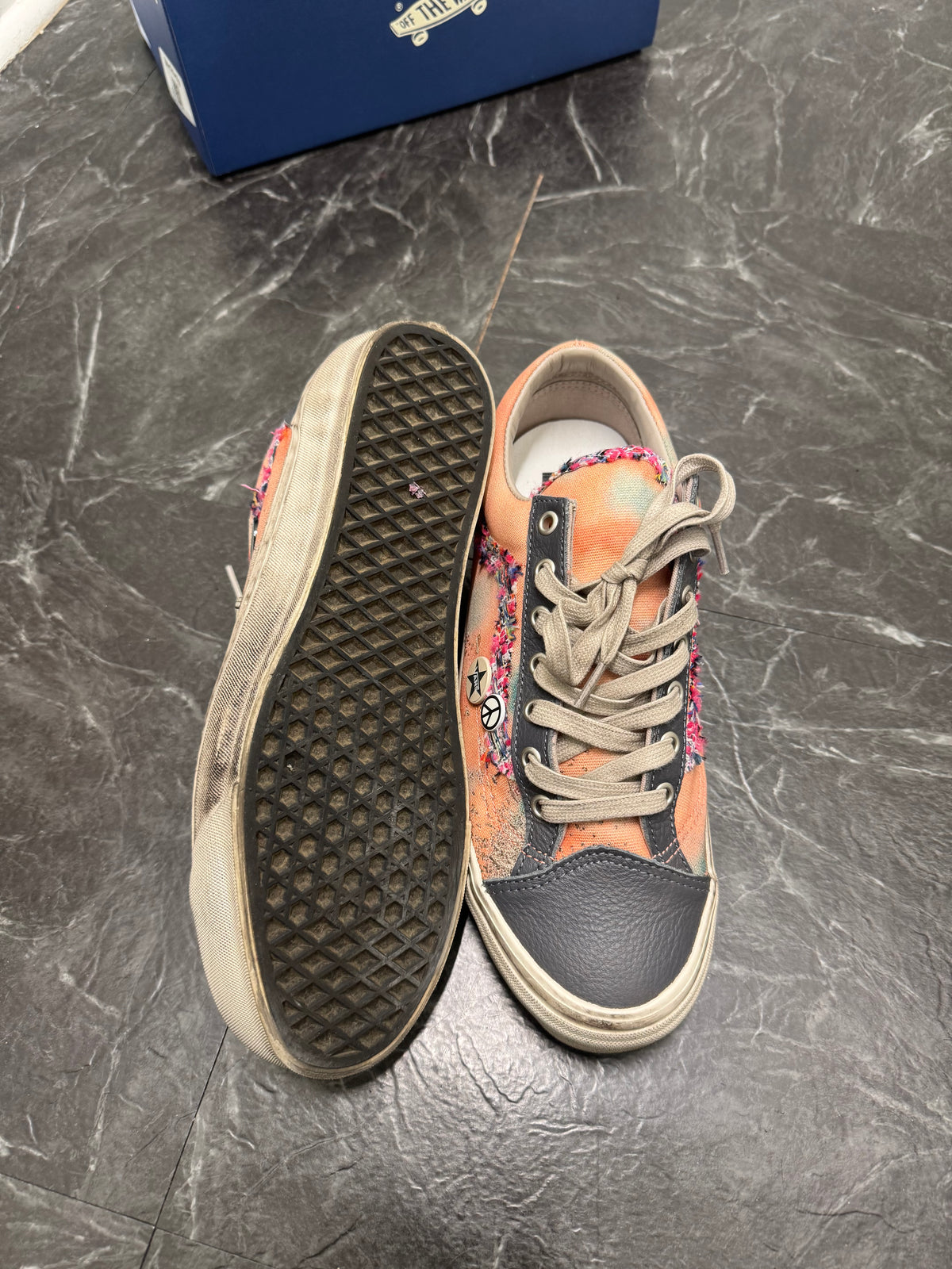 Vans Premium Old Skool 36 Souvenir Asphalt SZ: 10M - Pre-Owned