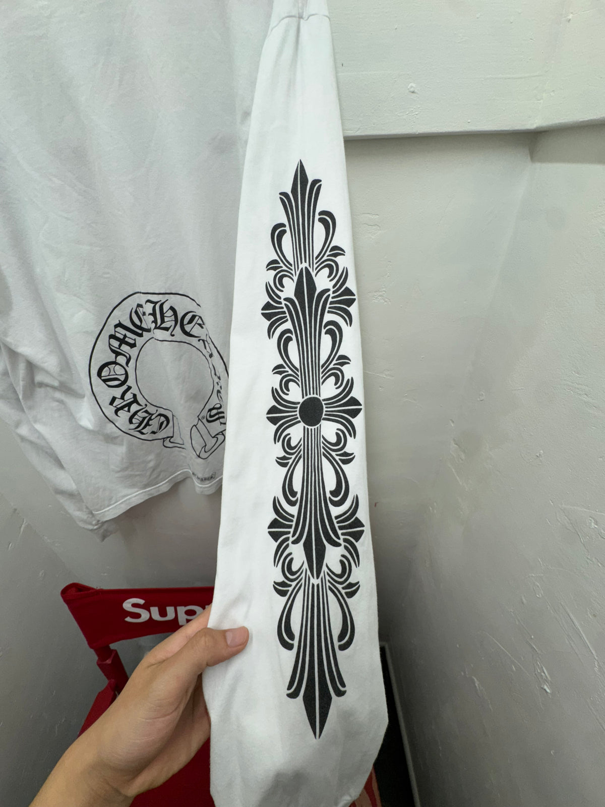 Chrome Hearts White Floral L/S - Pre-Owned