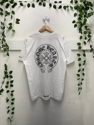 Chrome Hearts White Horseshoe T-Shirt SZ: XL – New