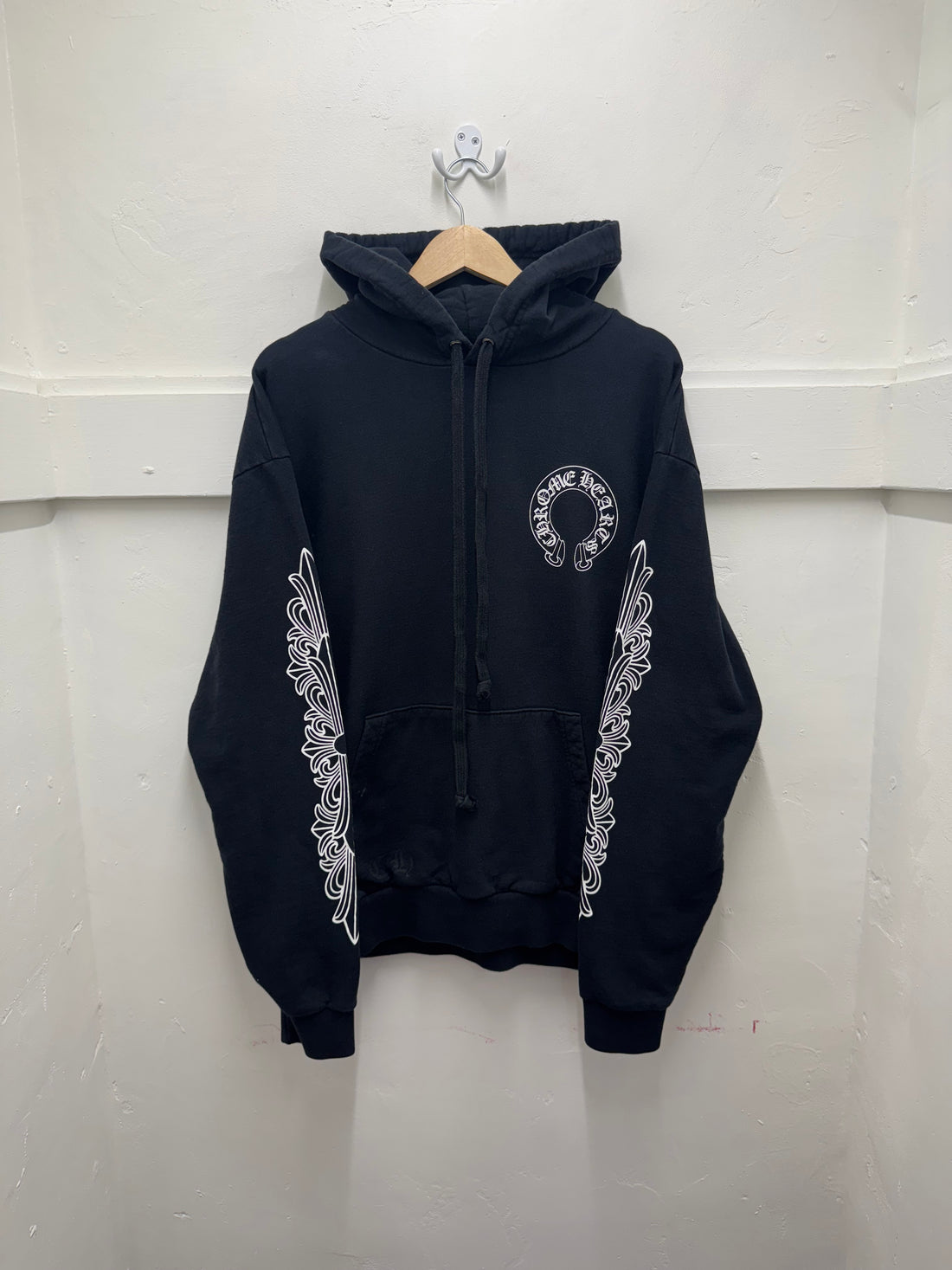Chrome Hearts Floral Horseshoe Hoodie Sz: Large - Pre-Owned