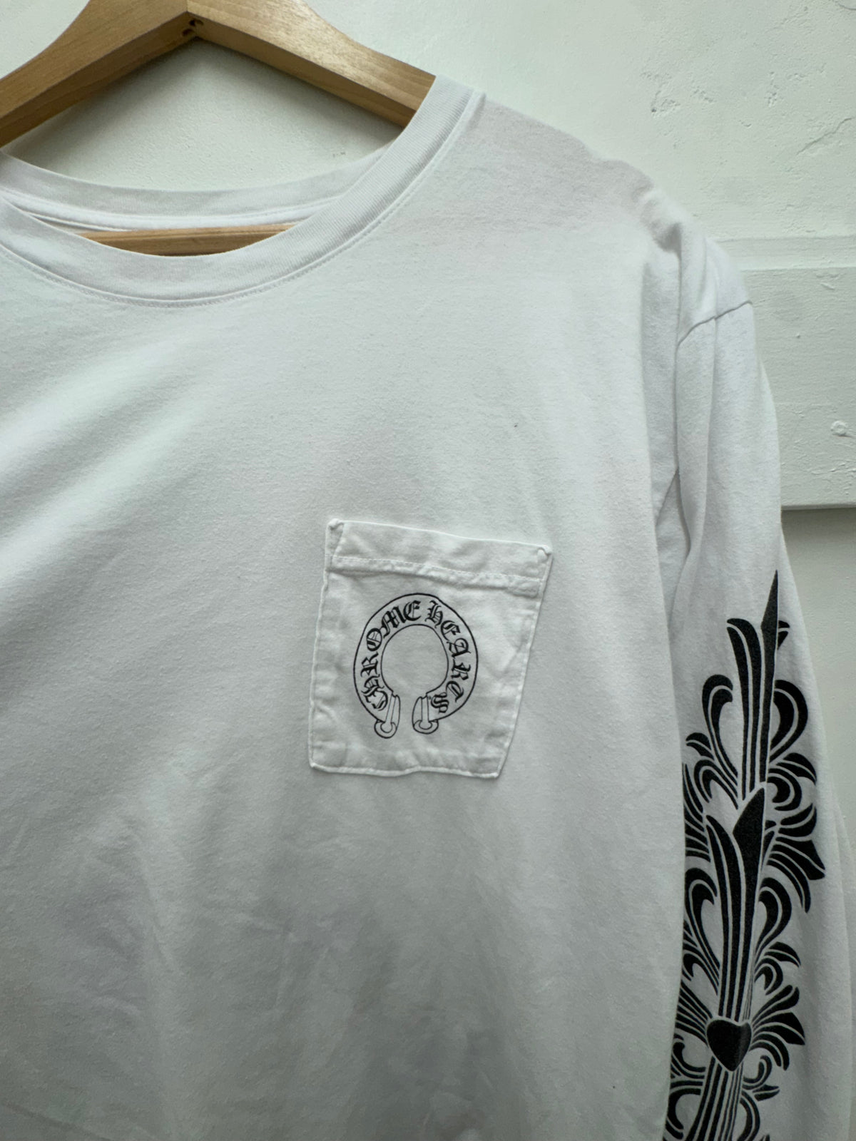 Chrome Hearts White Floral L/S - Pre-Owned