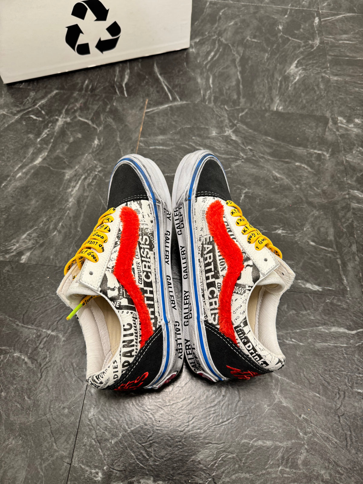 Vans Gallery Dept. Good Luck SZ: 5.5M/7W - Pre-Owned