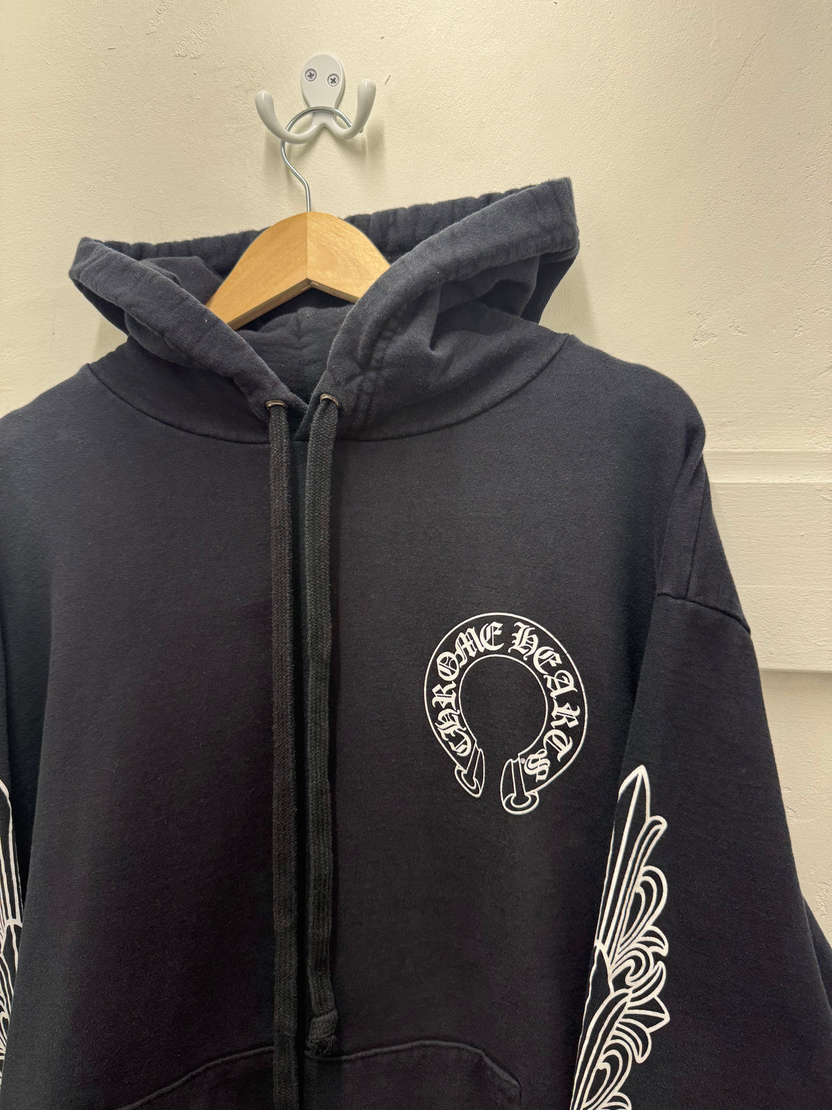 Chrome Hearts Floral Horseshoe Hoodie Sz: Large - Pre-Owned