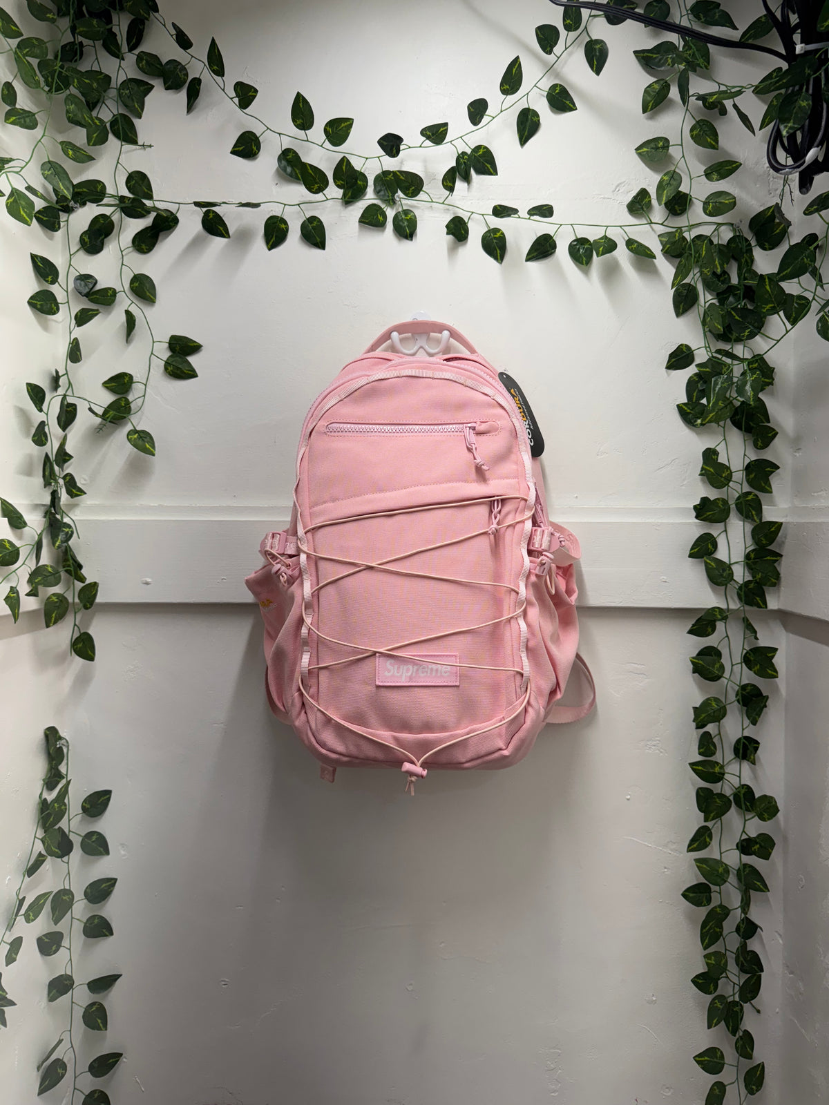 Supreme Logo Backpack – Light Pink – New