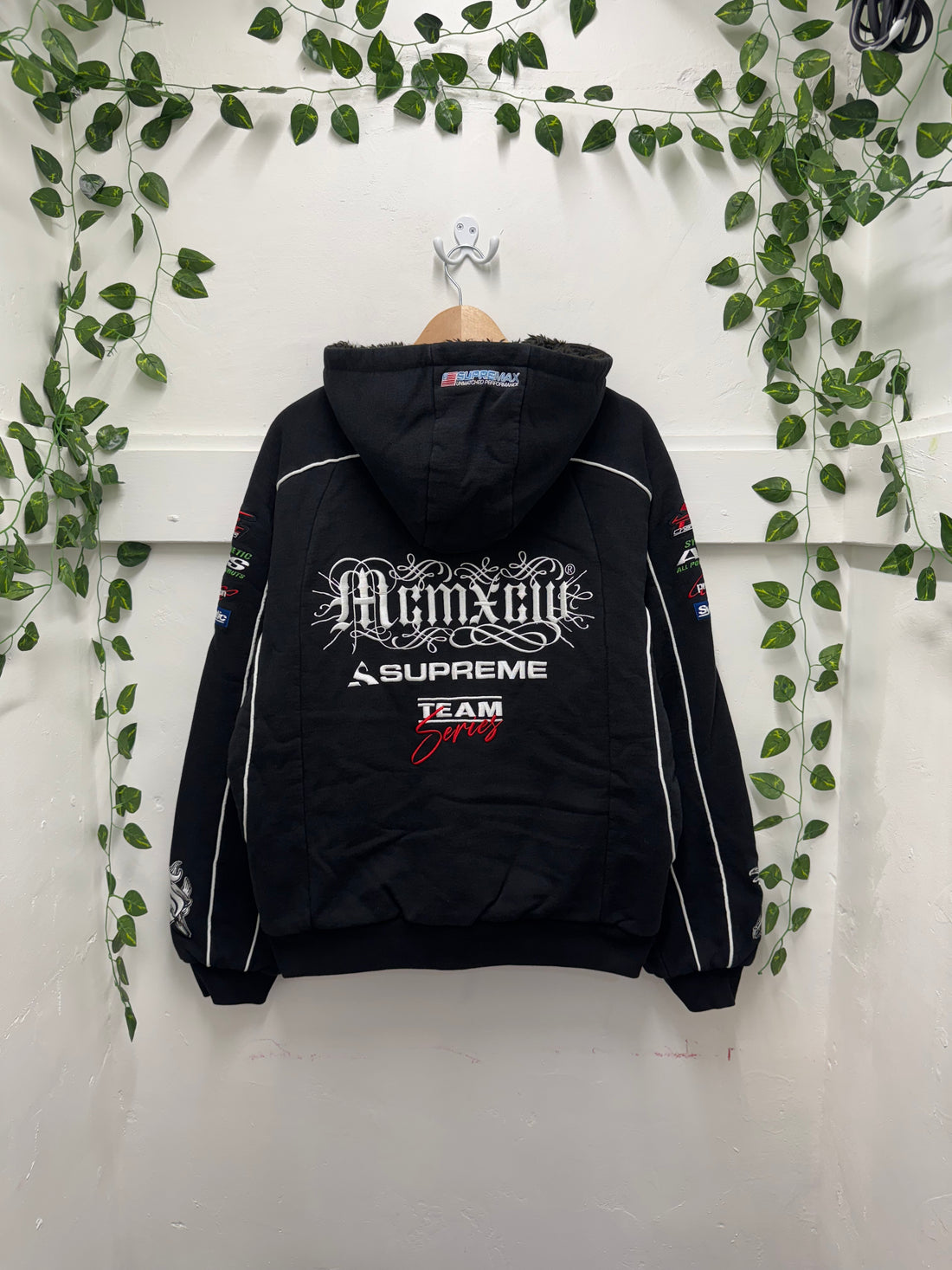 Supreme Racing Line Hooded Zip Up Jacket - New