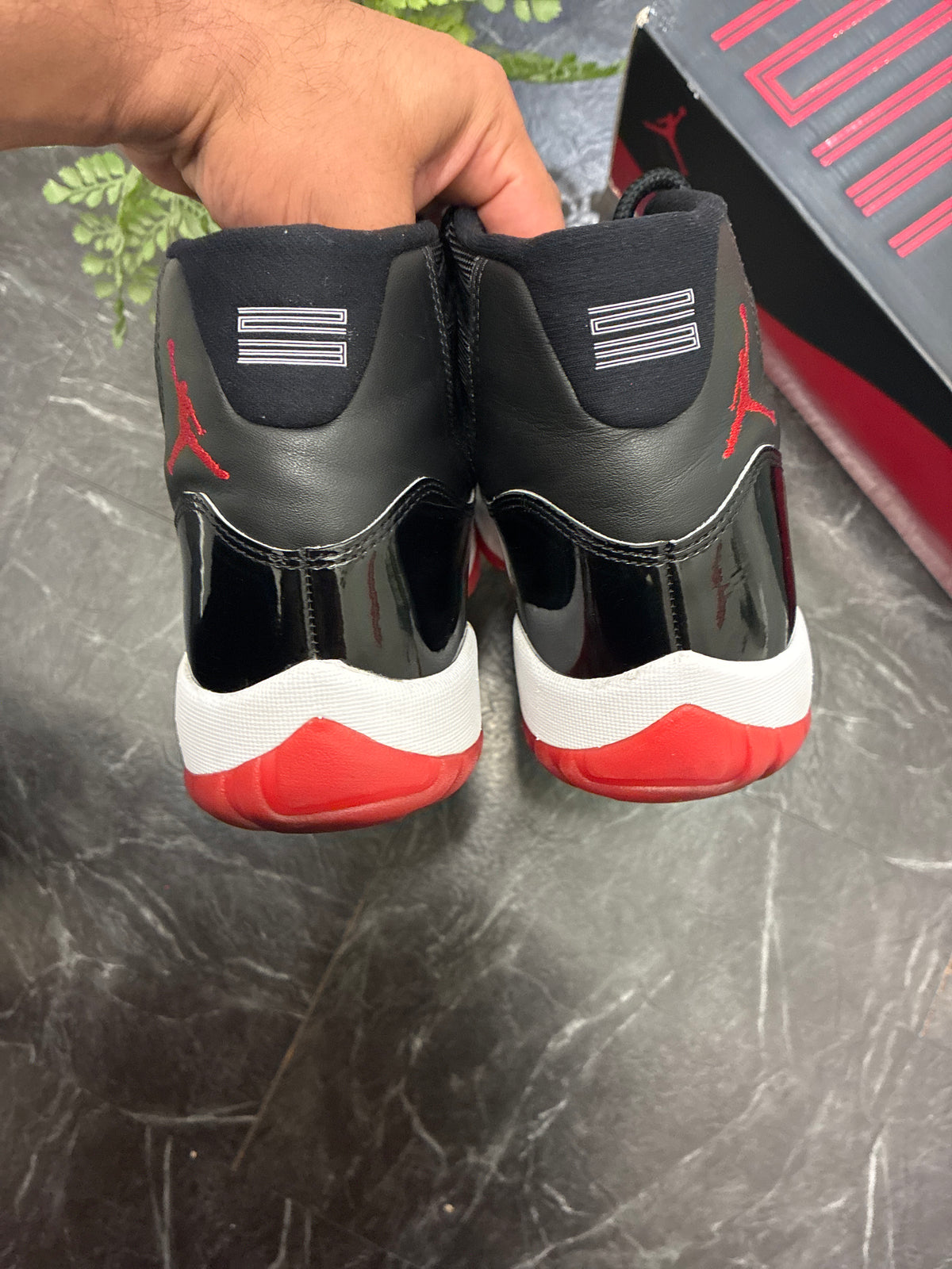 Jordan 11 Bred 2019 SZ: 11M - Pre-Owned