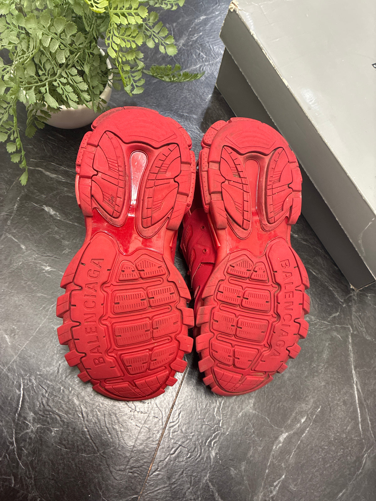 Balenciaga Track Trainer Red SZ: 43 (10M) - Pre-Owned