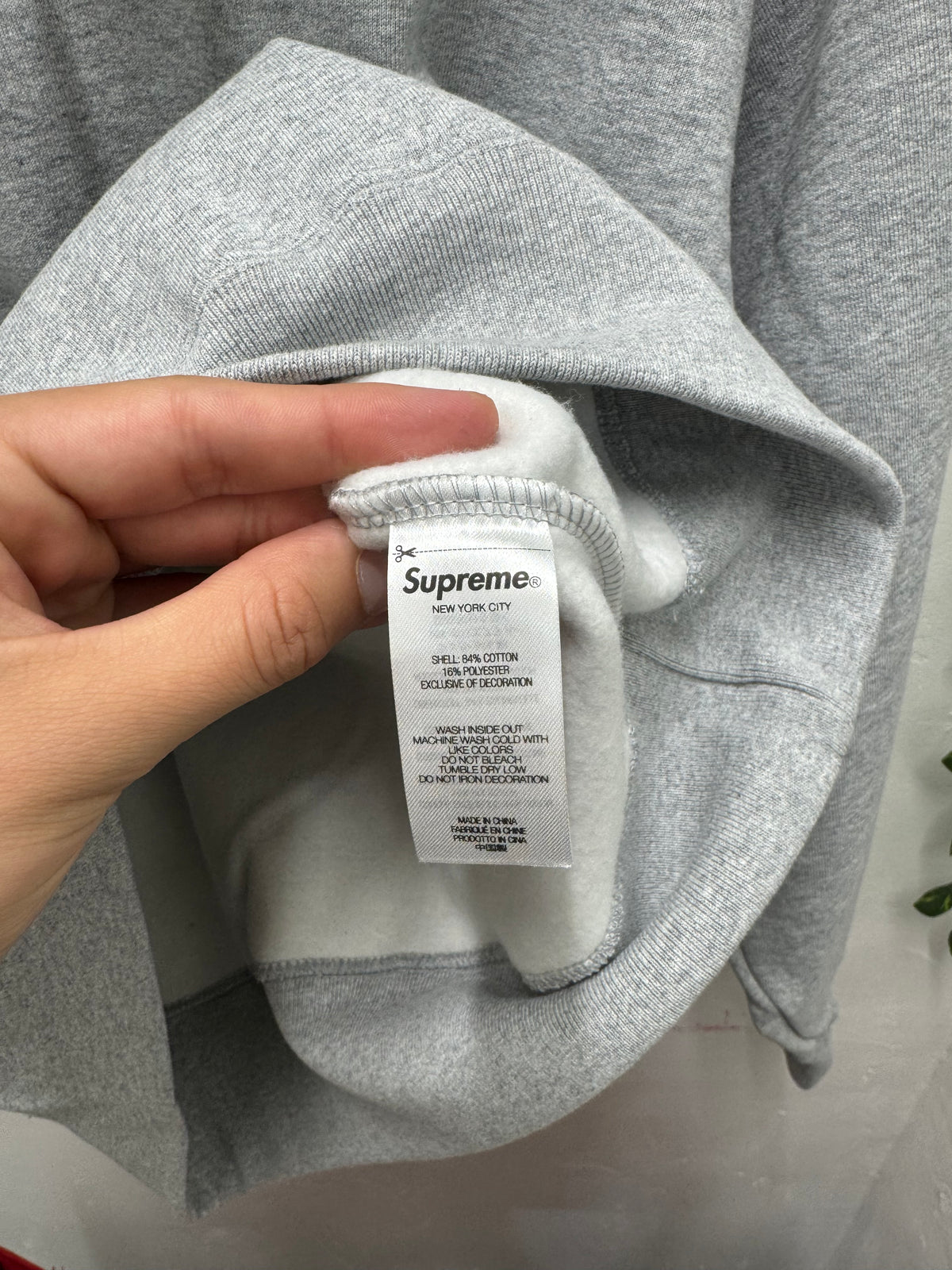 Supreme Appliqué Scattered Logo Hoodie SZ: M - New
