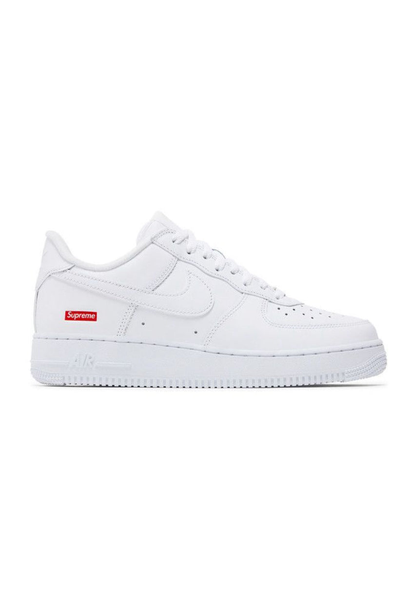 SALE - Supreme X Nike AF1 Low Box Logo-White SZ: 9.5M - New