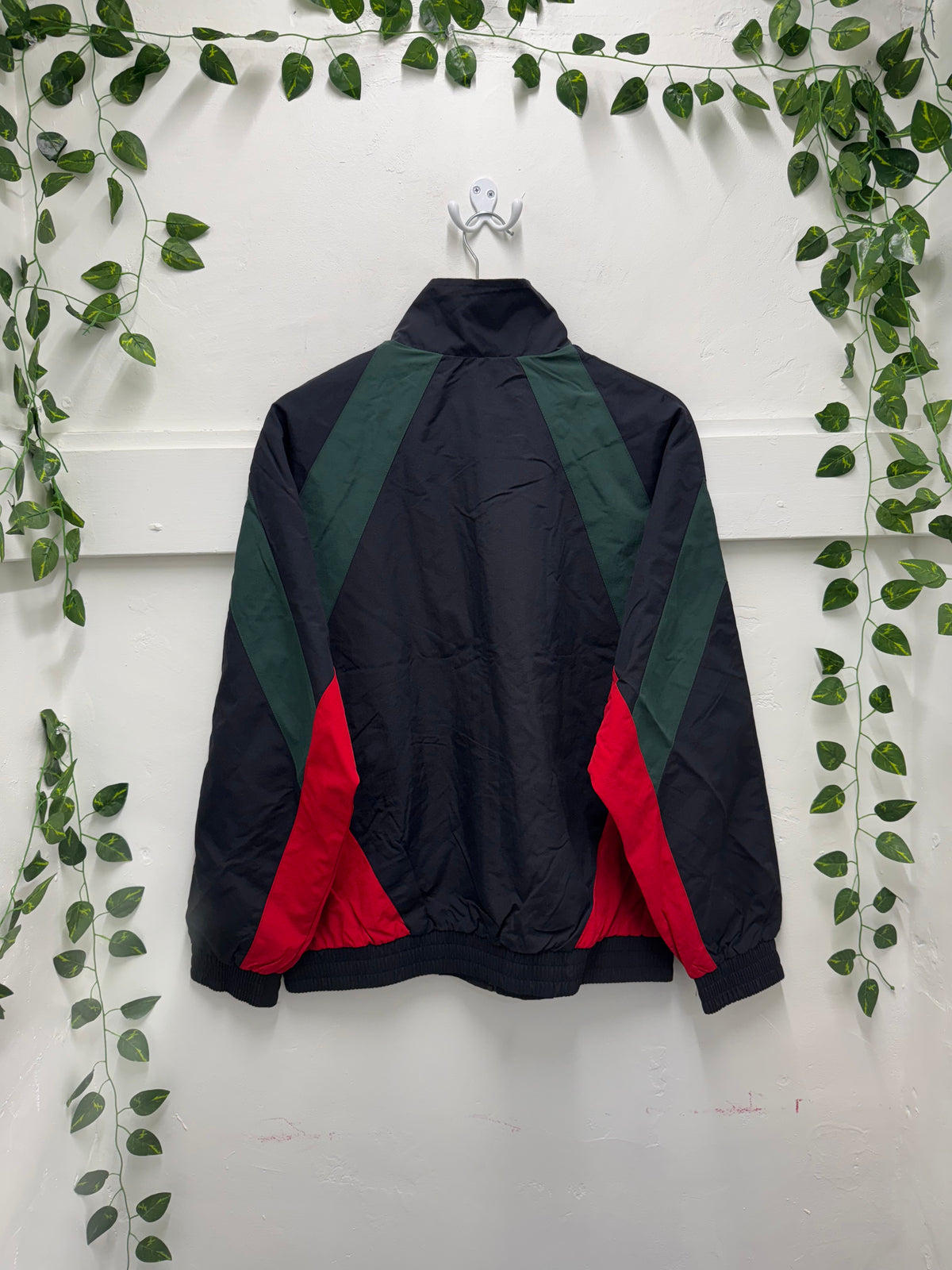 Supreme SS20 Paneled Track Jacket – Black / Green / Red – SZ: M – New