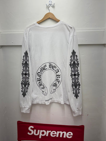 Chrome Hearts White Floral L/S - Pre-Owned