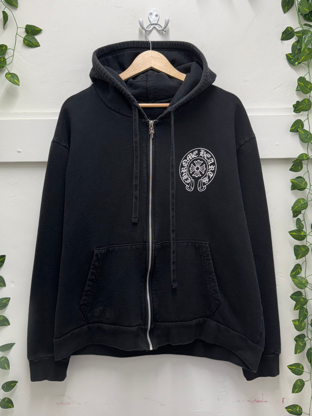 Chrome Hearts New York Exclusive Horseshoe Zip Up – Black SZ: M - Pre-Owned