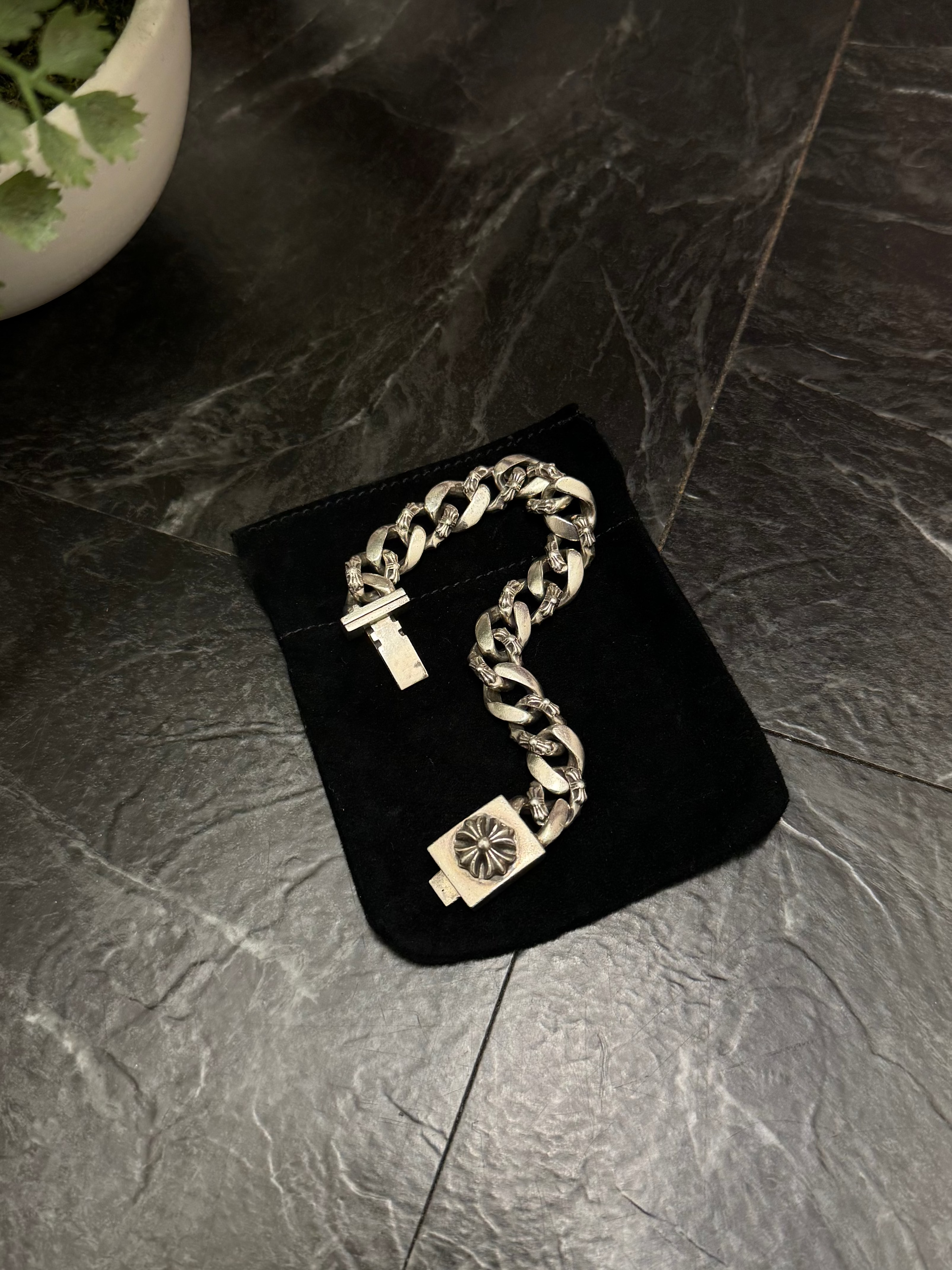 Chrome Hearts Fancy ID Bracelet
