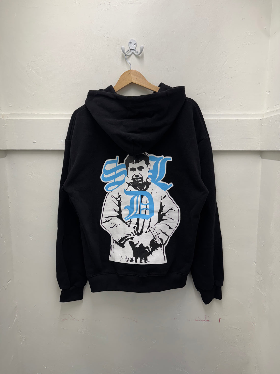 SALE - SDL "Sky's The Limit" Blue Graphic Hoodie - New