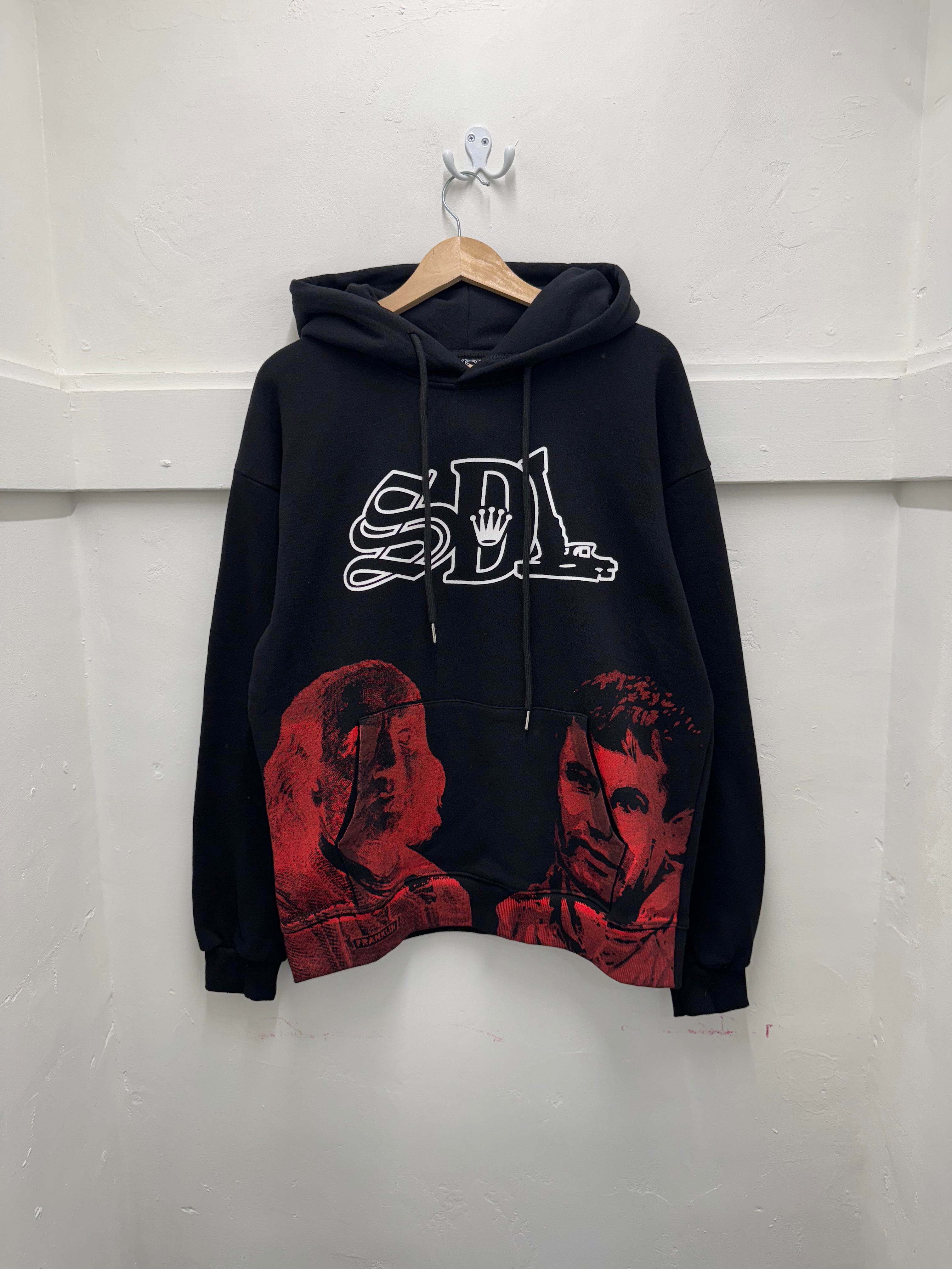 SALE - SDL "Sky's The Limit" Red Graphic Hoodie - New