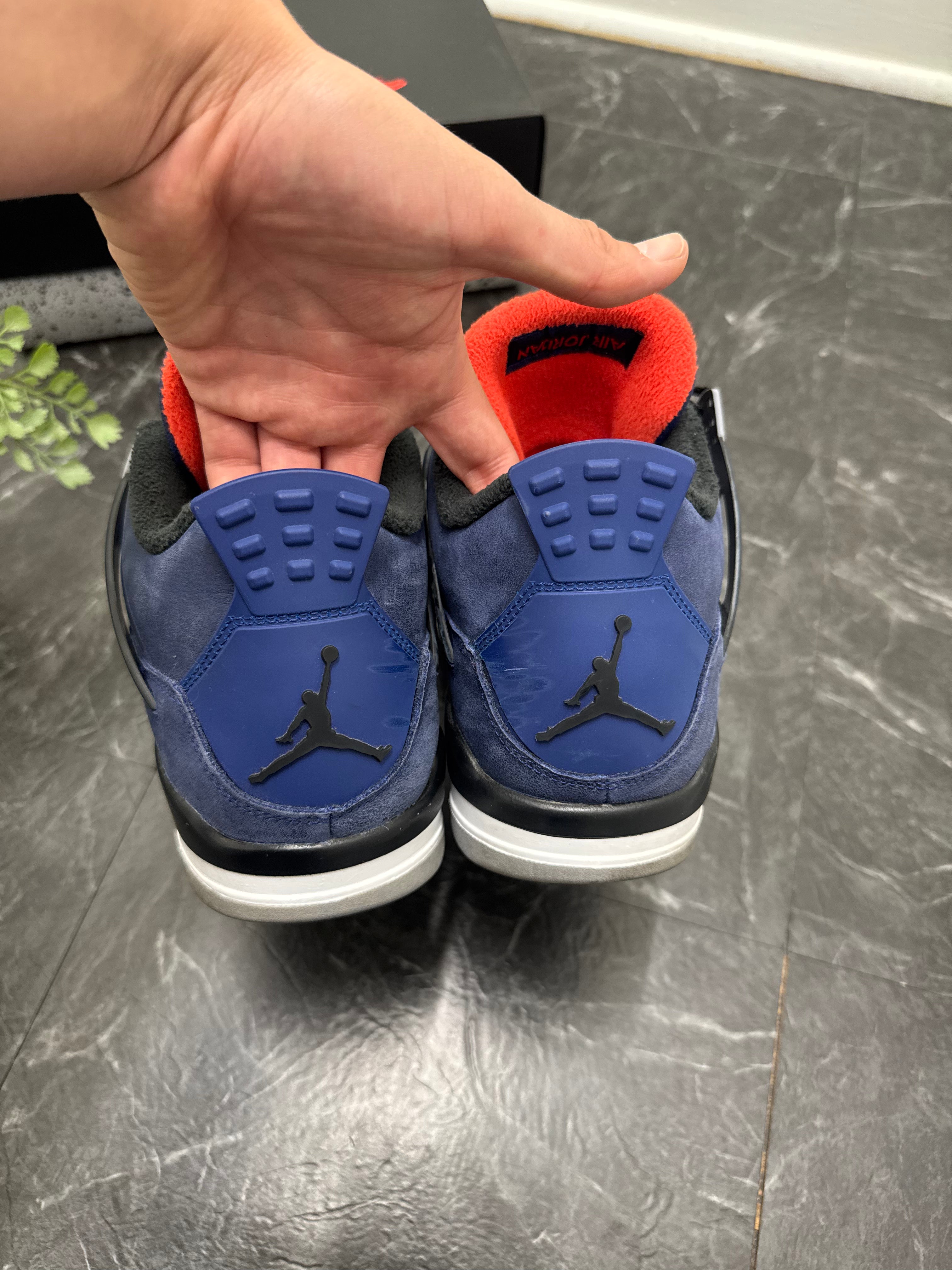 Jordan 4 Winterized Loyal Blue SZ: 10.5M - Pre-Owned