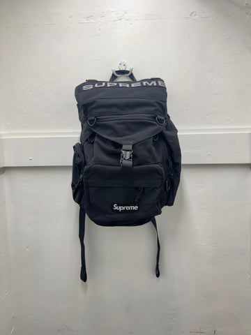 Supreme Military Black Backpack - New