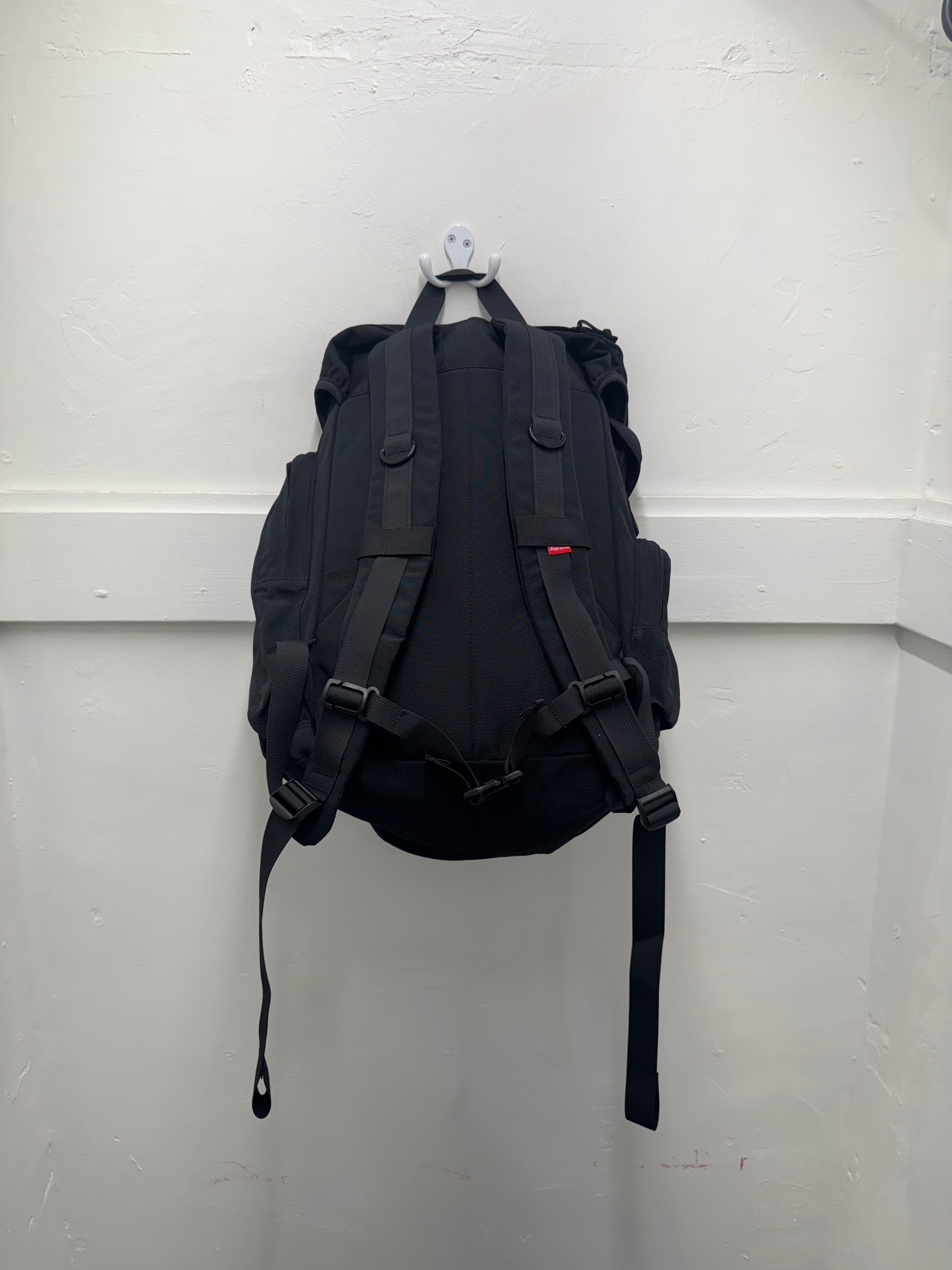 Supreme Military Black Backpack - New