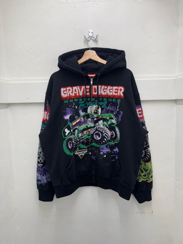 Supreme x Monster Jam Zip Up Gravedigger Zip Up SZ: Small - New