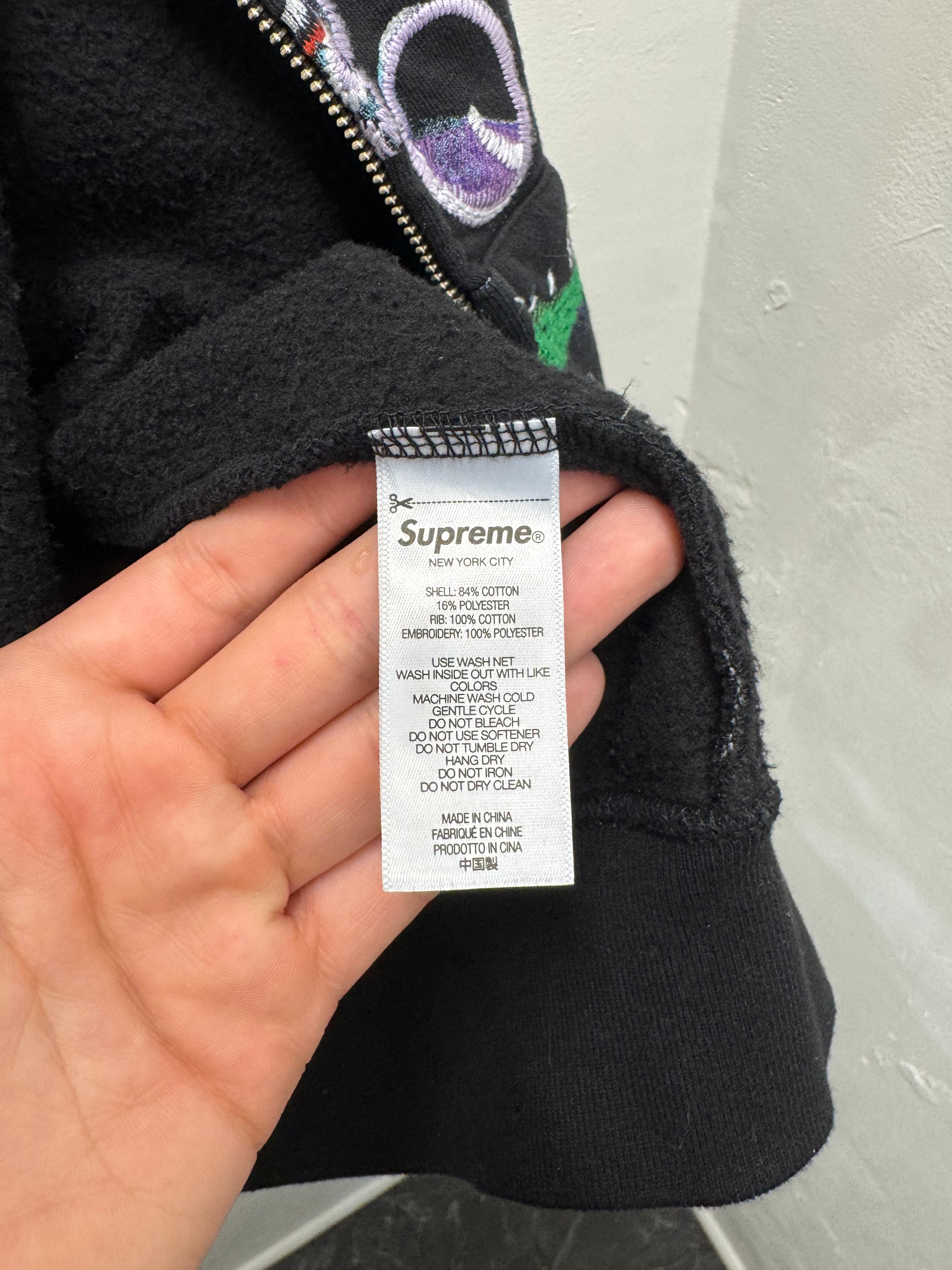 Supreme x Monster Jam Zip Up Gravedigger Zip Up SZ: Small - New