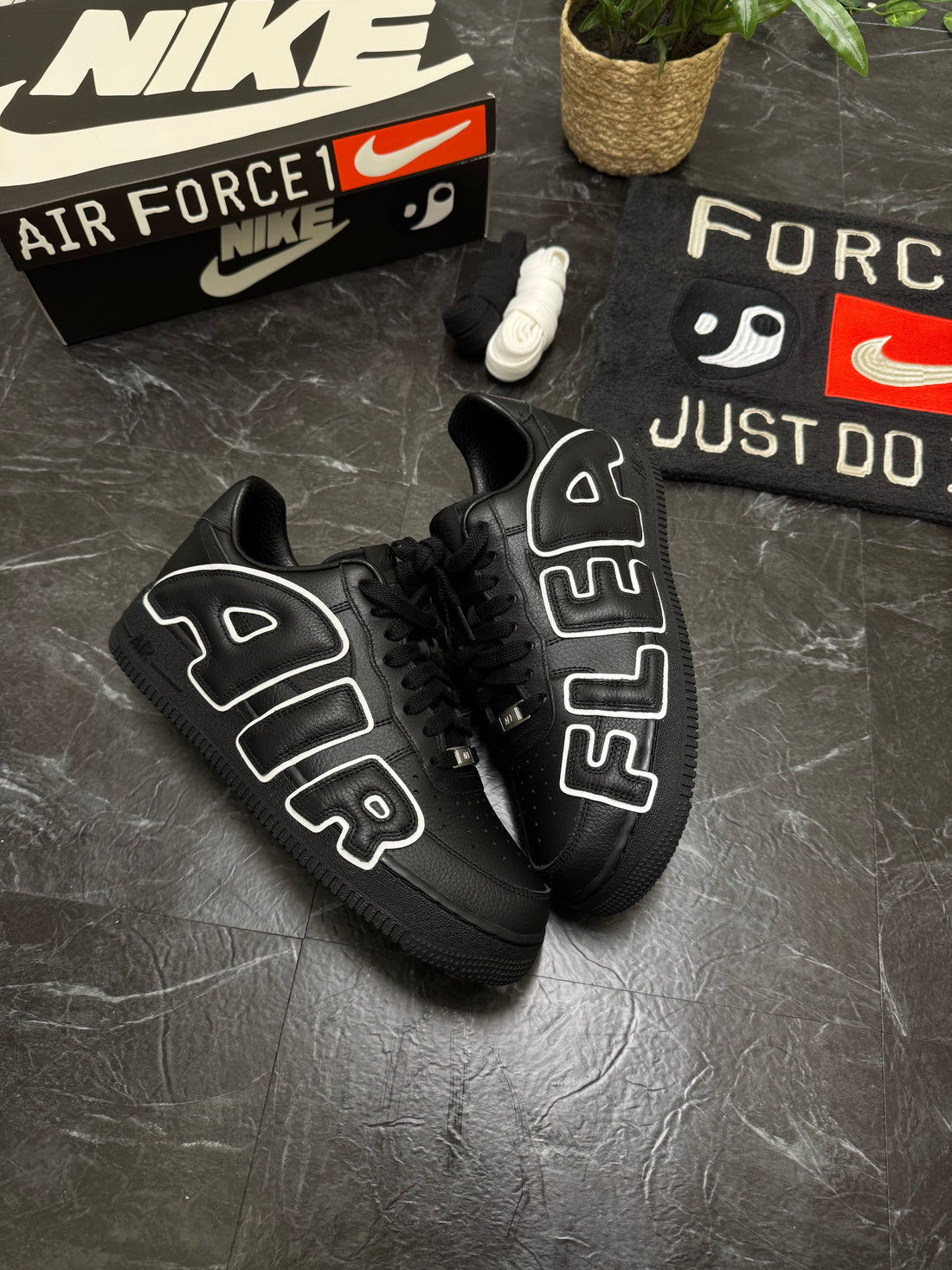 Nike Air Force 1 Low x CPFM - Black - SZ: 9.5M - New