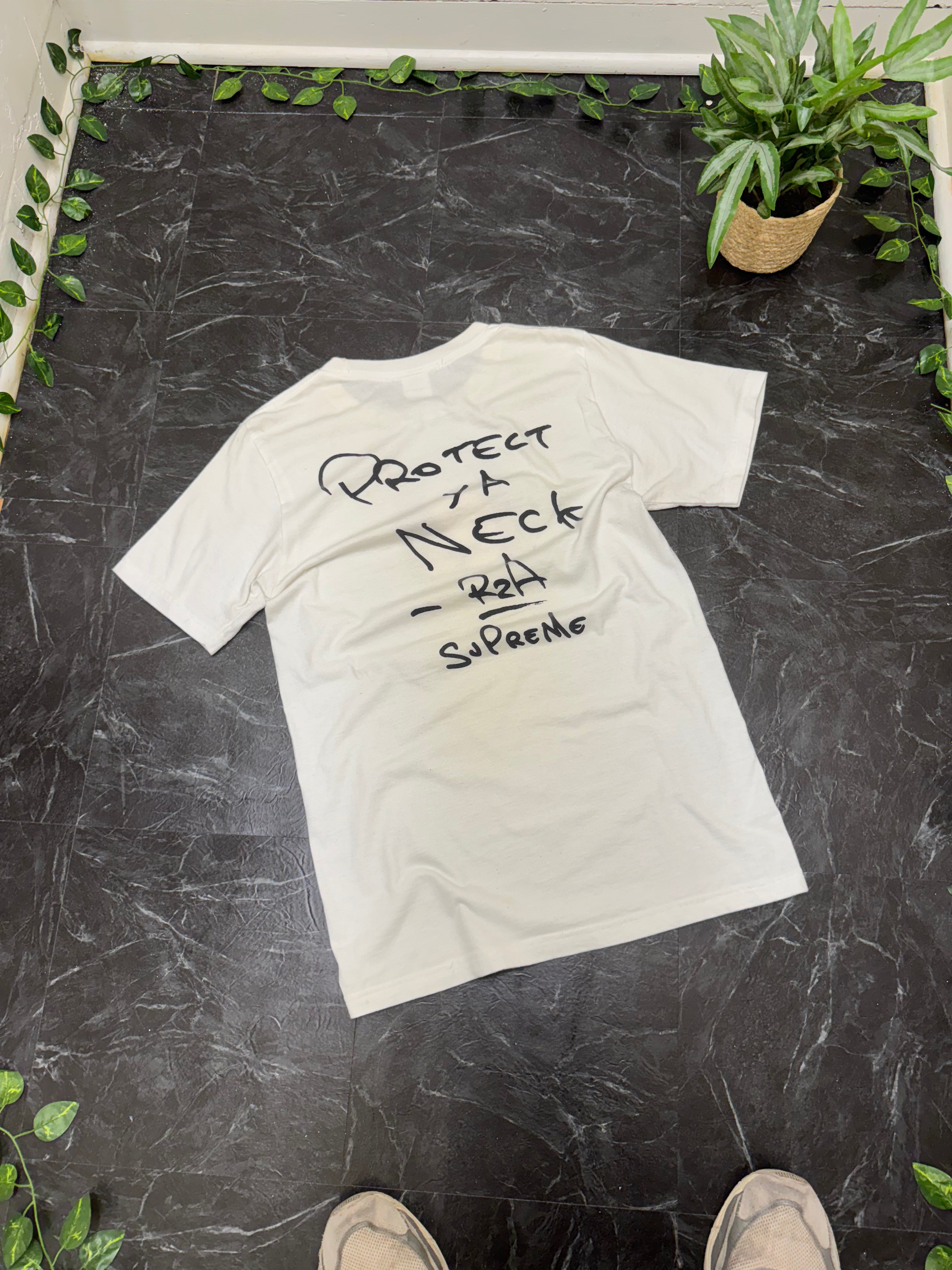 Supreme x Wu-Tang Clan RZA “Protect Ya Neck” Tee SZ: S - Pre-Owned